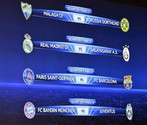 UEFA Champions League draw in Nyon