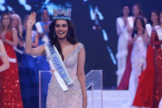 Manushi Chhillar Pelajar Perubatan India Miss World 2017